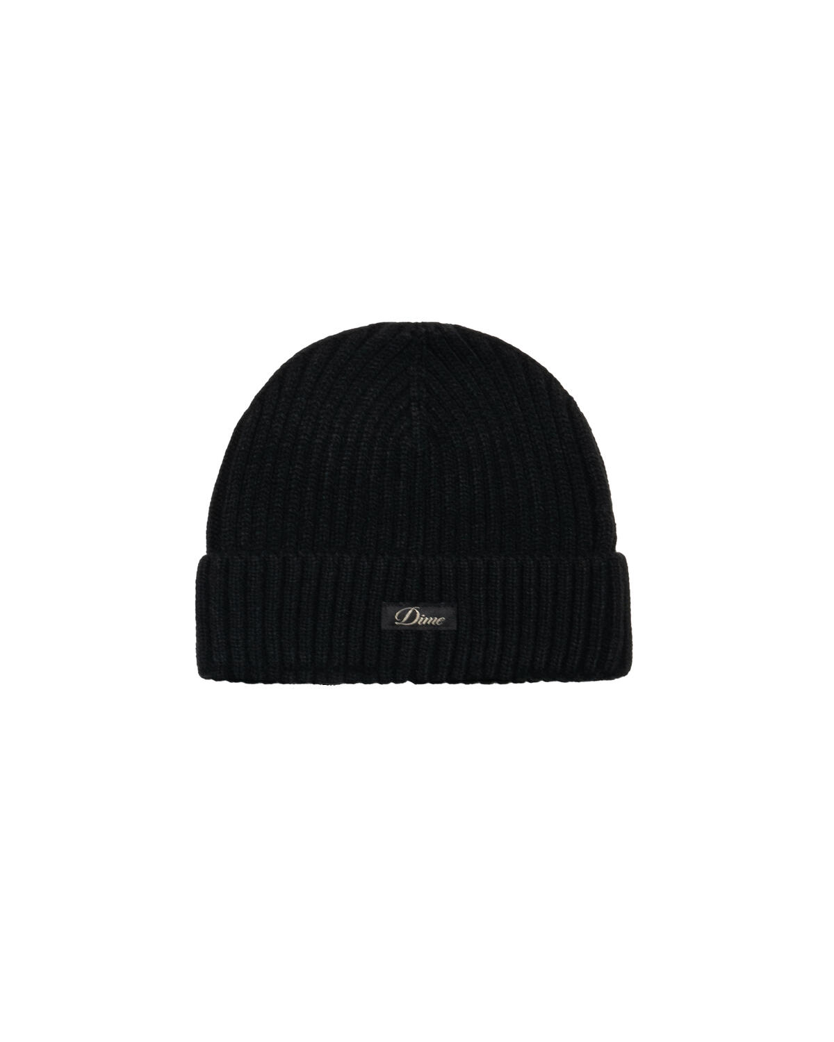 Dime Cursive Rib Beanie | DIMEFA2528BLK | AFEW STORE
